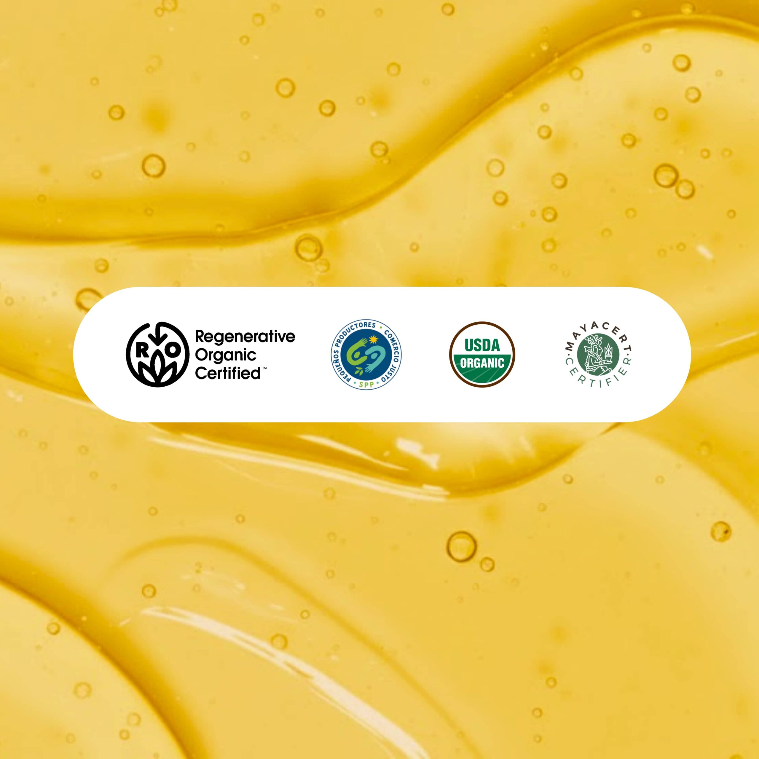 sellos de calidad de productos de Flora Nueva