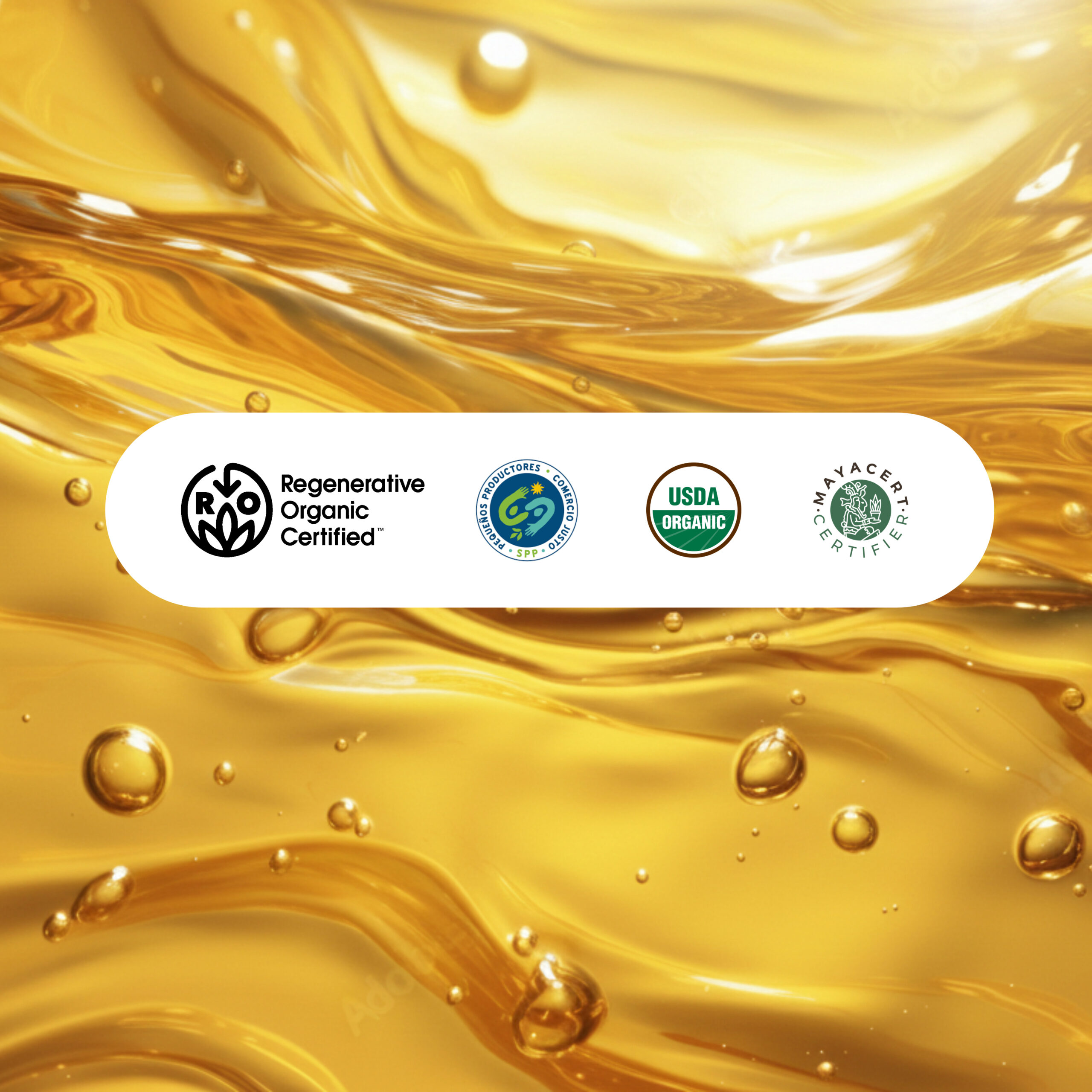 sellos de calidad de productos de Flora Nueva