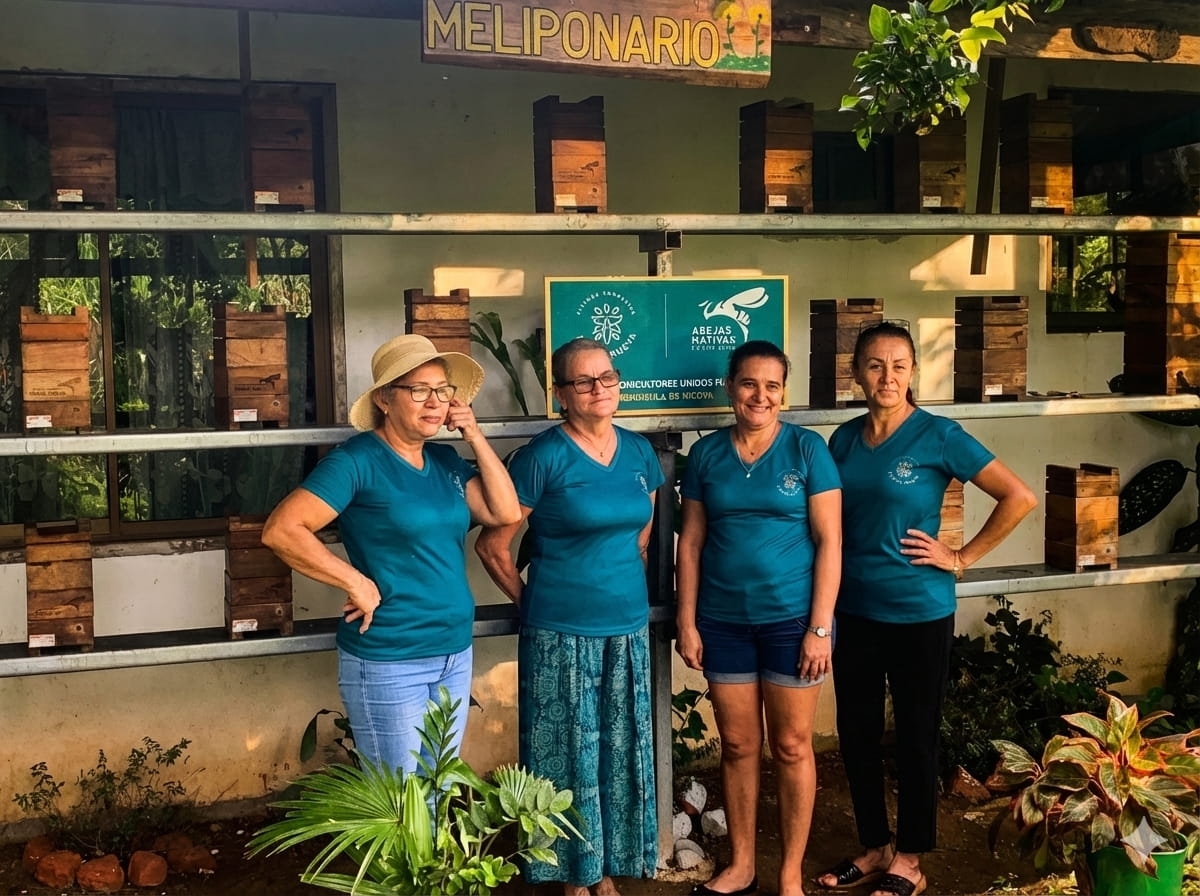 equipo de productores de Flora Nueva