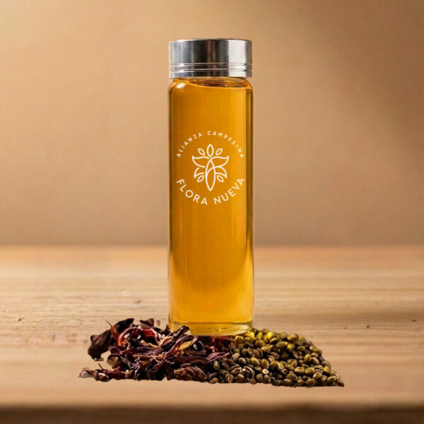 óleo hibiscus Flora Nueva